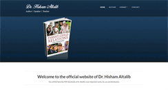 Desktop Screenshot of hishamaltalib.com